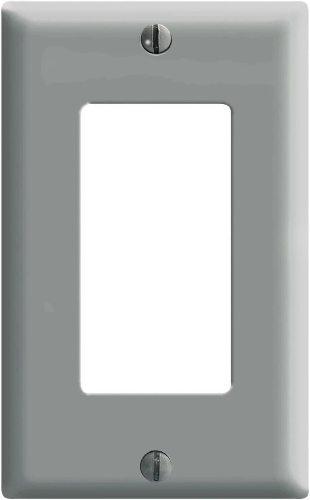 Main image of Leviton 1 Socket Residential Grade Decora-Style Faceplate