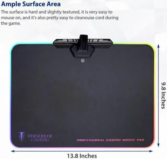 Alt view image 6 of 17 - SYBA MULTIMEDIA INC CL-ACC53004 RGB HARD SURFACE MOUSE PAD
