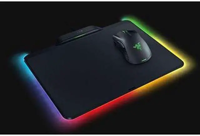 Alt view image 4 of 15 - RAZER Mamba Gaming Mouse + Firefly Gaming Mouse Pad with HYPErFLUX Wireless Power Technology - Black