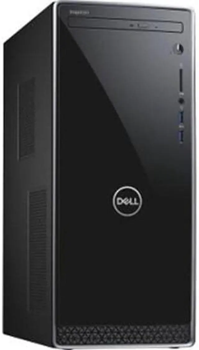 Alt view image 9 of 10 - Dell Inspiron SBR16 3670 Desktop Computer i5-8400 12GB 1TB HDD W10P