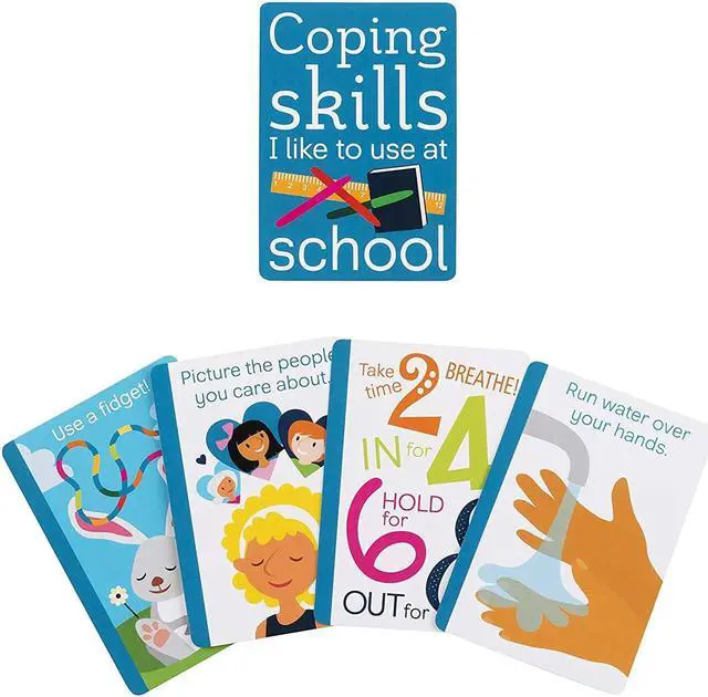 Alt view image 5 of 10 - Coping Cue Cards Relaxation Deck CSKCCREL