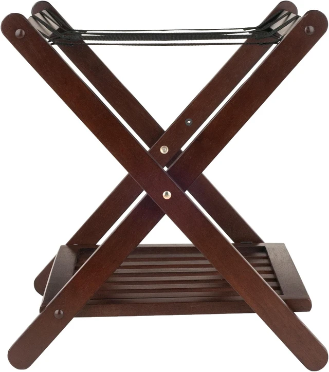 Alt view image 4 of 5 - Remy Luggage Rack, Shelf, Cappuccino