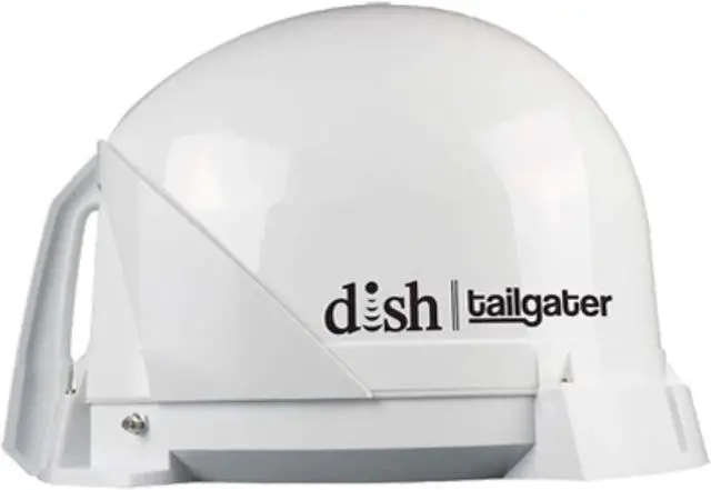 Main image of Tailgater Sat TV Antenna, DISH, White
