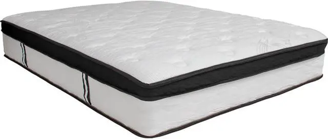Alt view image 7 of 14 - Capri Comfortable Sleep 12 Inch CertiPUR-US Certified Memory Foam & Pocket Spring Mattress, Full Mattress in a Box