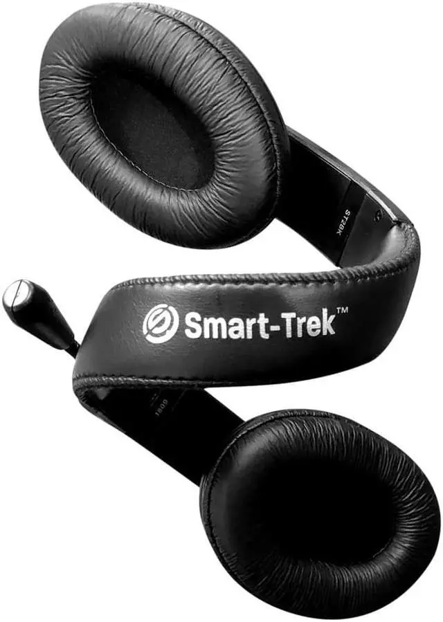 Alt view image 2 of 9 - HamiltonBuhl ST2BKU Smart-Trek™ Deluxe Stereo Headset with In-Line Volume Control and USB Plug - Black