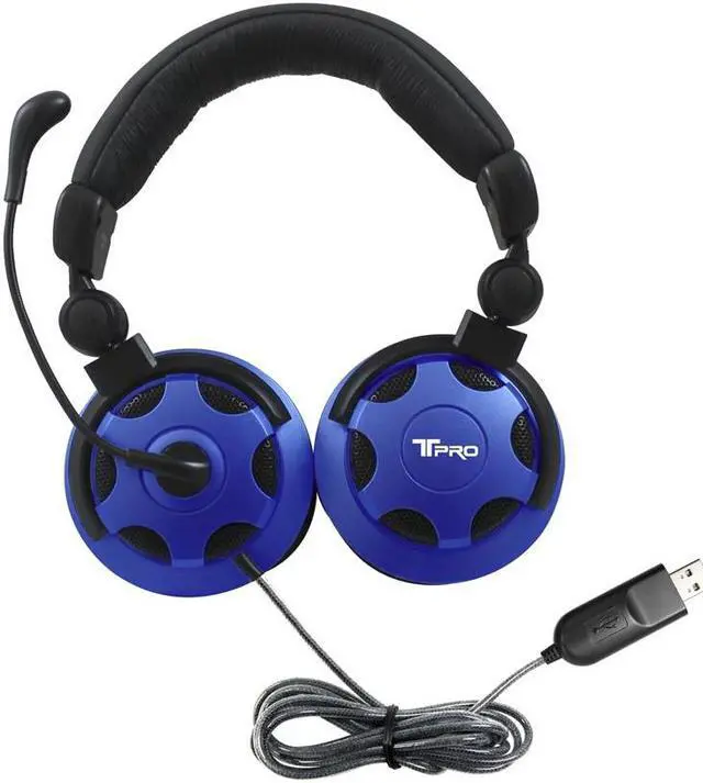 Main image of HamiltonBuhl T-PRO USB Headset With Noise-Cancelling Microphone Custom-Made For School Testing