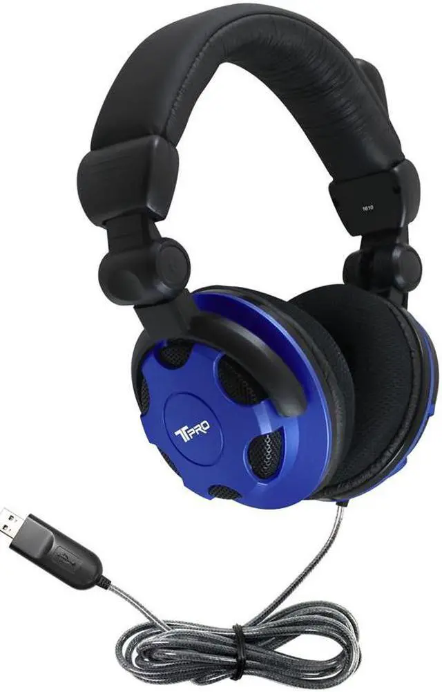 Alt view image 3 of 20 - HamiltonBuhl T-PRO USB Headset With Noise-Cancelling Microphone Custom-Made For School Testing
