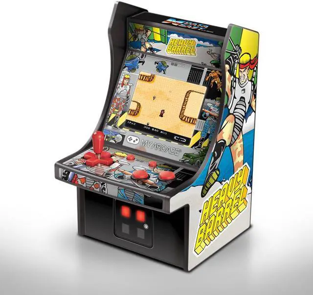 Alt view image 11 of 11 - DREAMGEAR DG-DGUNL-3205 6 COLLECTIBLE RETRO HEAVY BARREL MICRO