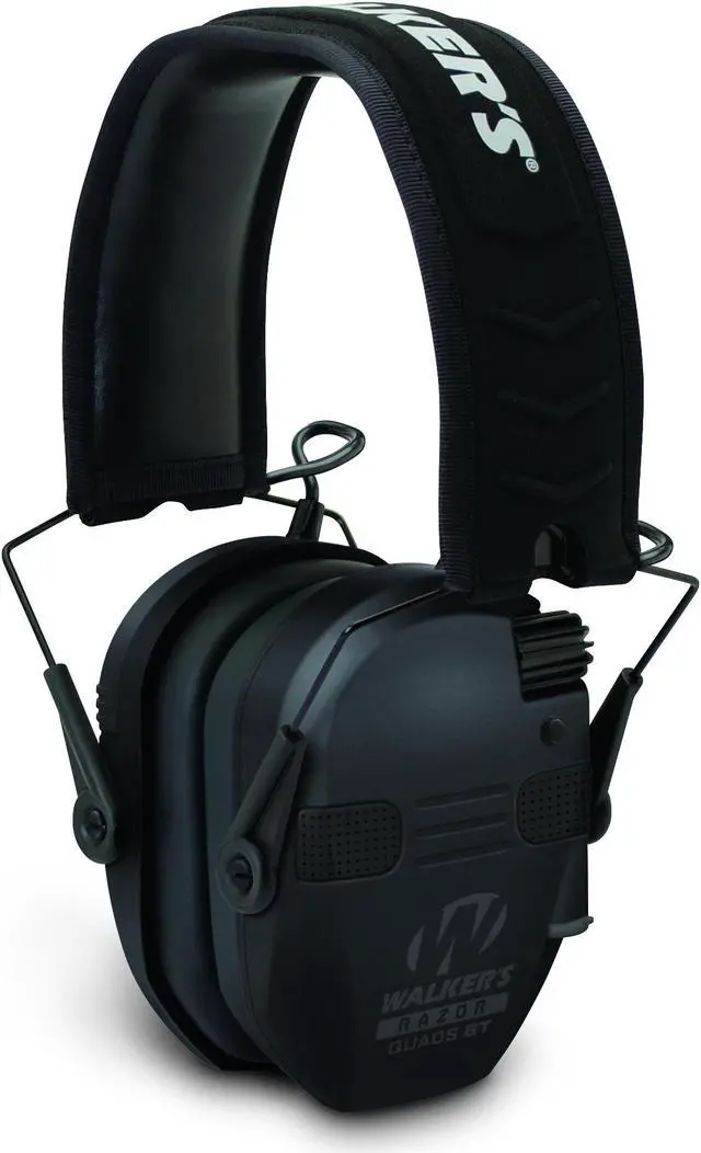 Alt view image 8 of 8 - Walker's Razor Slim Electronic Bluetooth Shooting Ear Protection Muff, Black
