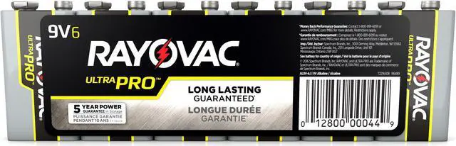 Alt view image 7 of 7 - Maximum Alkaline Shrink Pack Batteries, 9 V