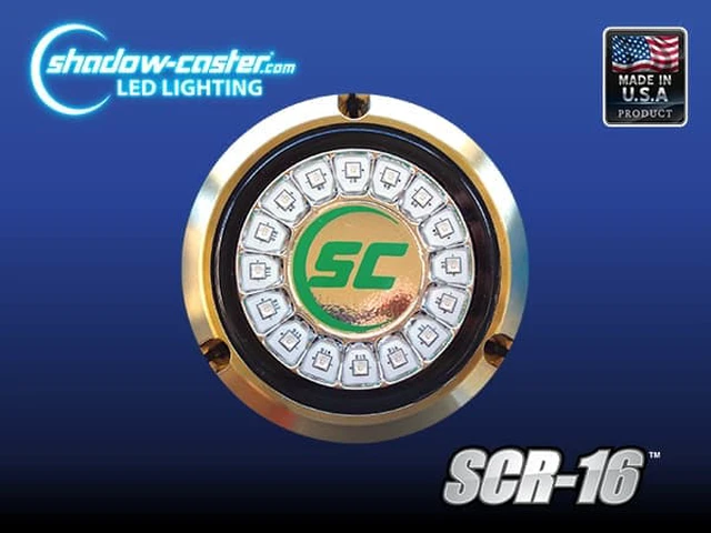 Alt view image 3 of 4 - Shadow Caster SCR16 Underwater LED Light Blue/White