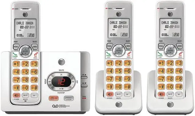 Alt view image 2 of 5 - AT&T EL52315 CID/ITAD/3HS CORDLESS PHONE
