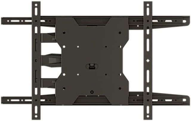 Alt view image 3 of 6 - World's thinnest articulating arm for 13" to 65" screens with double stud wall plate for attaching to two studs on 16" and 20" centers