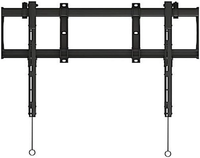 Alt view image 4 of 6 - Robust Series Flat mount for large-format and interactive displays 100"+ TVs with lateral shift and post-installation leveling