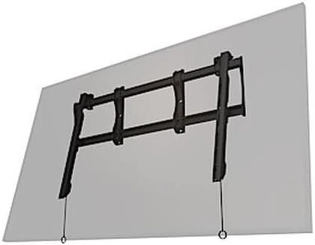 Alt view image 6 of 6 - Robust Series Flat mount for large-format and interactive displays 100"+ TVs with lateral shift and post-installation leveling