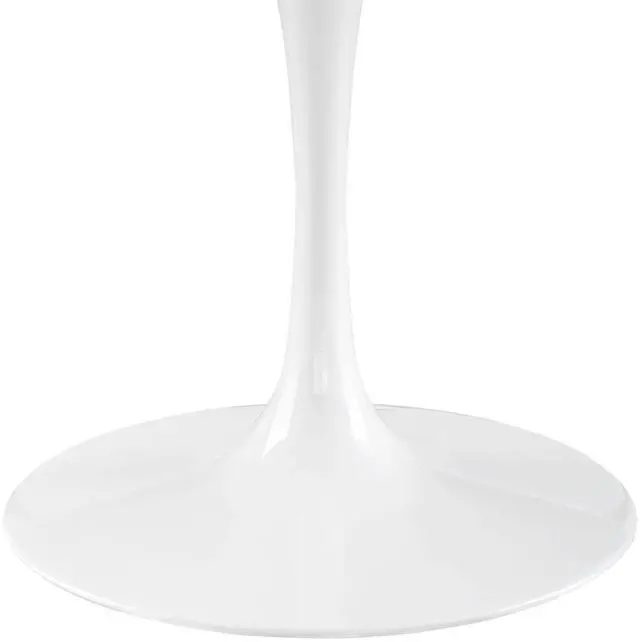 Alt view image 2 of 4 - Lippa 60" Round Wood Top Dining Table - White