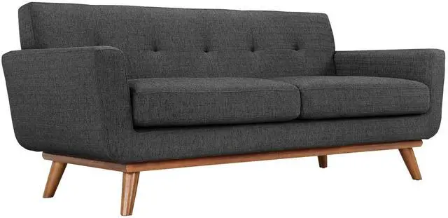 Alt view image 3 of 6 - Engage Armchairs and Loveseat Set of 3 - Gray