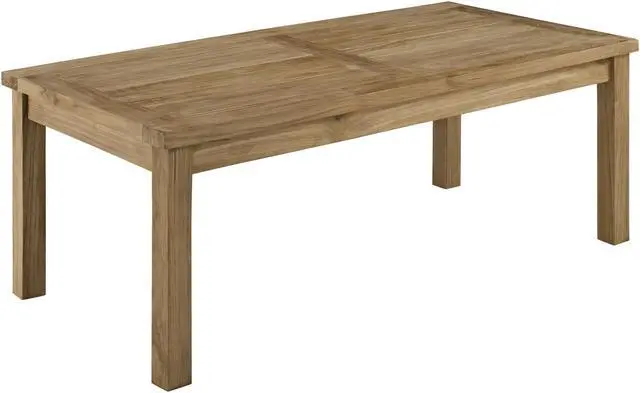 Alt view image 6 of 6 - Marina 4 Piece Outdoor Patio Teak Set - Natural White