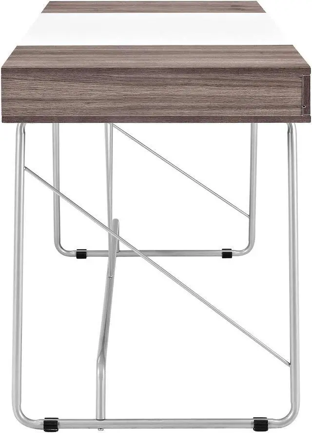 Alt view image 11 of 20 - LexMod Panel Office Desk in Birch