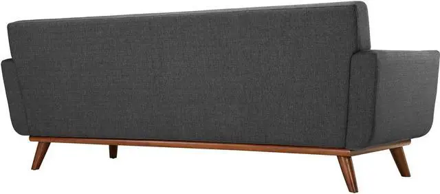 Alt view image 3 of 4 - Engage Upholstered Fabric Sofa - Gray