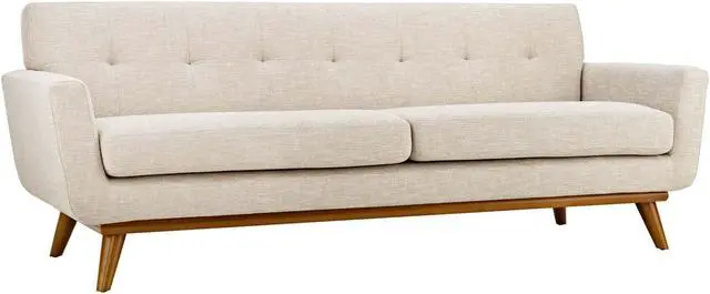 Alt view image 2 of 4 - Engage Upholstered Fabric Sofa - Beige