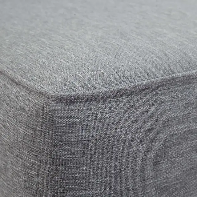 Alt view image 6 of 6 - Marina Armless Outdoor Patio Teak Sofa - Natural Gray