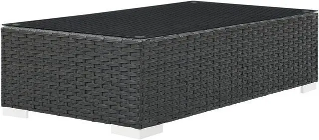 Alt view image 2 of 3 - Sojourn Outdoor Patio Coffee Table - Chocolate