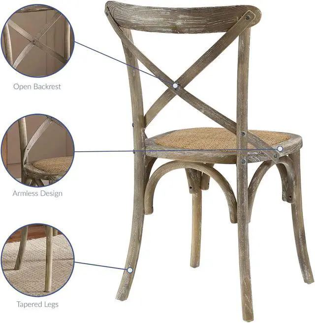 Alt view image 3 of 6 - Gear Dining Side Chair - Gray