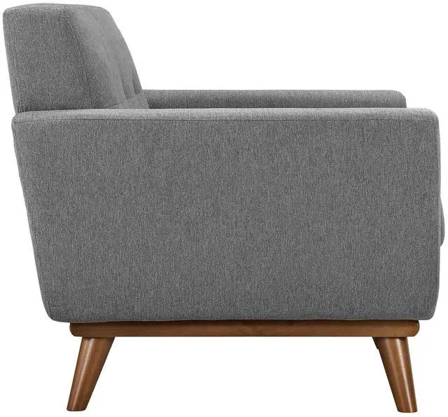 Alt view image 3 of 5 - Engage Sofa Loveseat and Armchair Set of 3 - Expectation Gray