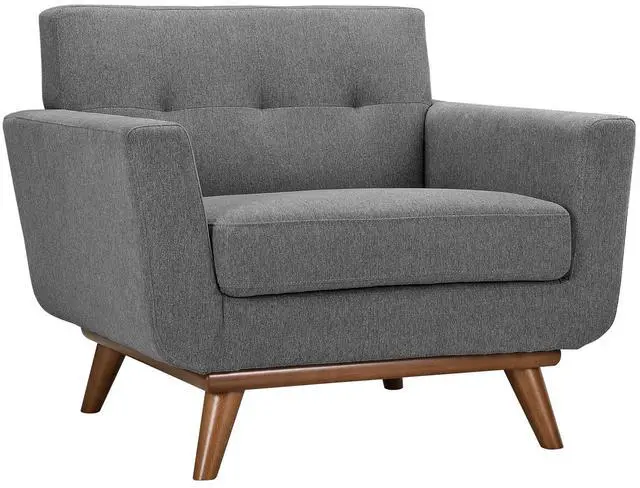 Alt view image 2 of 5 - Engage Sofa Loveseat and Armchair Set of 3 - Expectation Gray