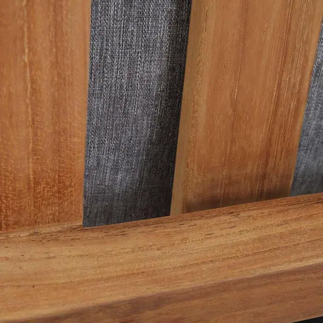 Alt view image 5 of 6 - Marina Outdoor Patio Teak Corner Sofa - Natural Gray