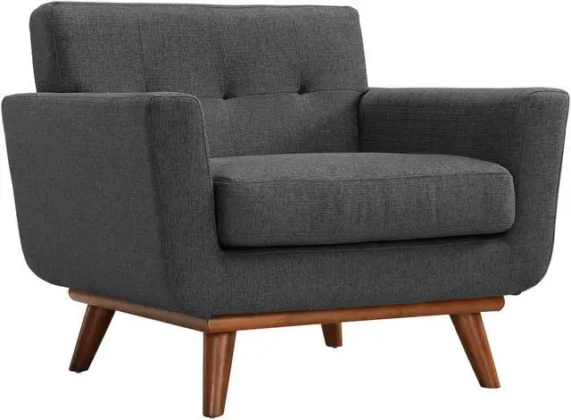 Alt view image 2 of 6 - Engage Sofa Loveseat and Armchair Set of 3 - Gray