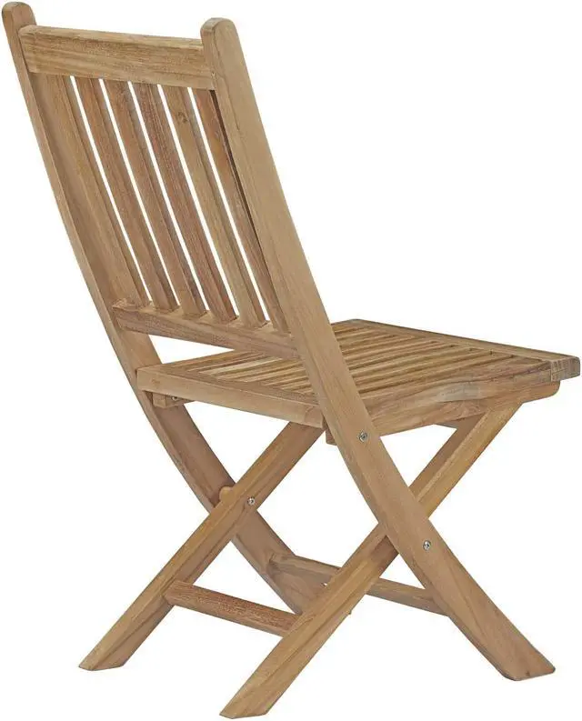 Alt view image 3 of 13 - Marina 9 Piece Outdoor Patio Teak Outdoor Dining Set - Natural