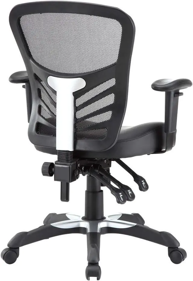 Alt view image 4 of 5 - Articulate Vinyl Office Chair - Black