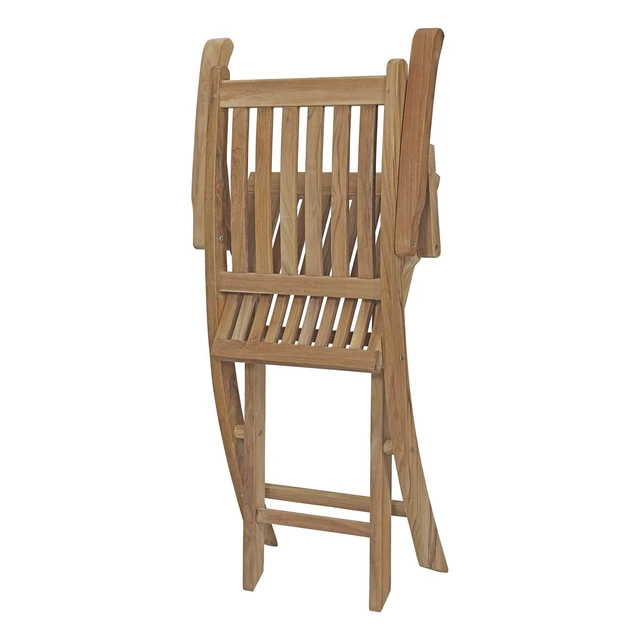 Alt view image 5 of 13 - Marina 7 Piece Outdoor Patio Teak Outdoor Dining Set - Natural