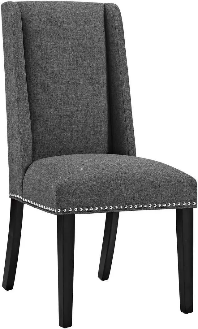 Main image of Baron Fabric Dining Chair - Gray