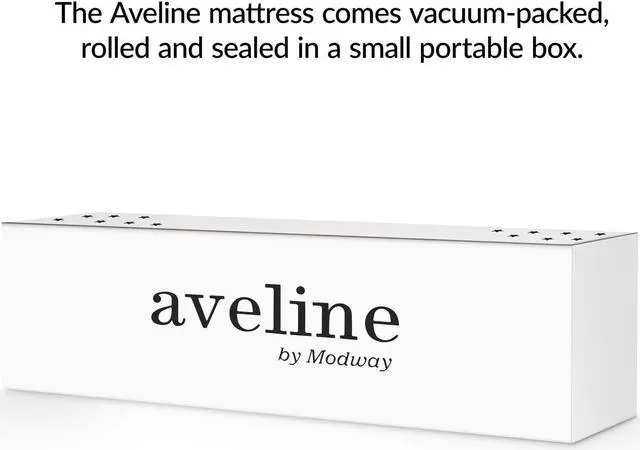 Alt view image 5 of 6 - Aveline 10" California King Gel Memory Foam Mattress - White