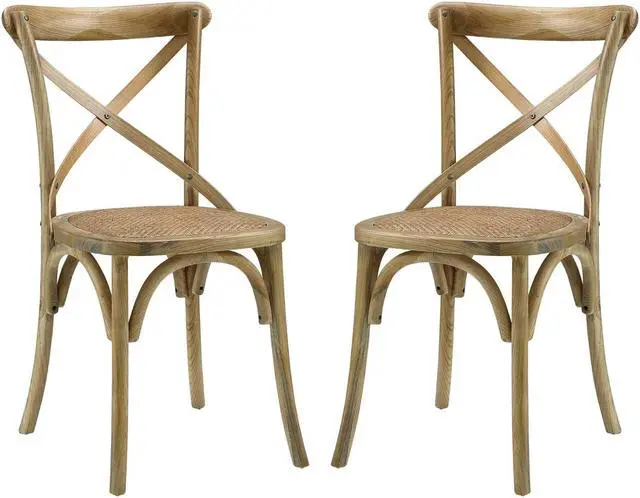 Main image of Gear Dining Side Chair Set of 2 - Natural