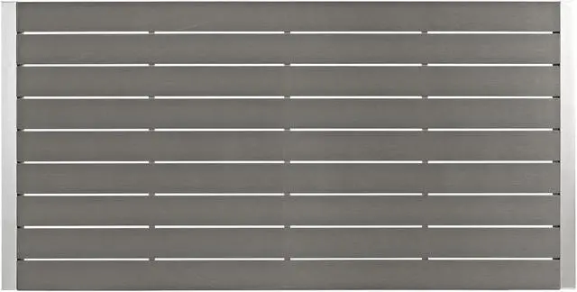 Alt view image 6 of 6 - Shore 5 Piece Outdoor Patio Aluminum Dining Set - Silver Black