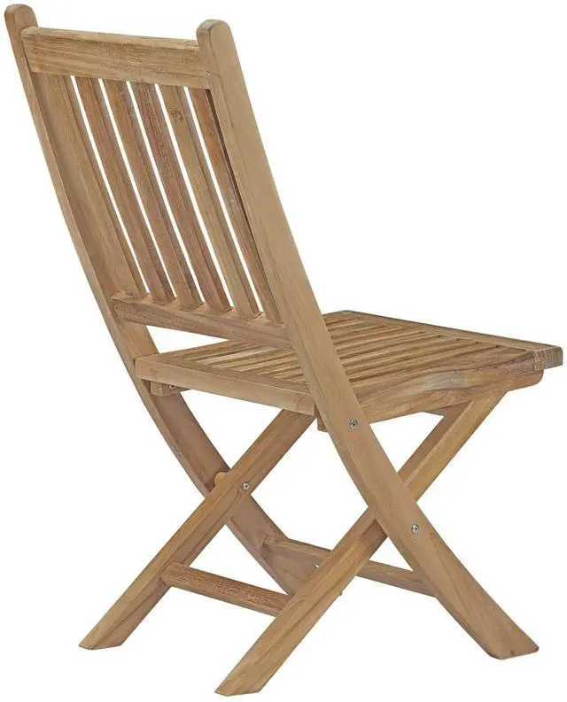 Alt view image 4 of 13 - Marina 11 Piece Outdoor Patio Teak Outdoor Dining Set - Natural