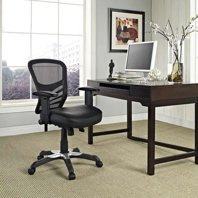 Alt view image 5 of 5 - Articulate Vinyl Office Chair - Black
