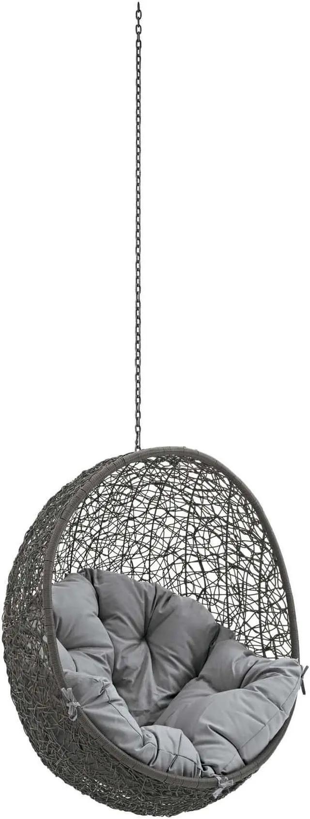 Main image of Hide Outdoor Patio Swing Chair Without Stand - Gray Gray