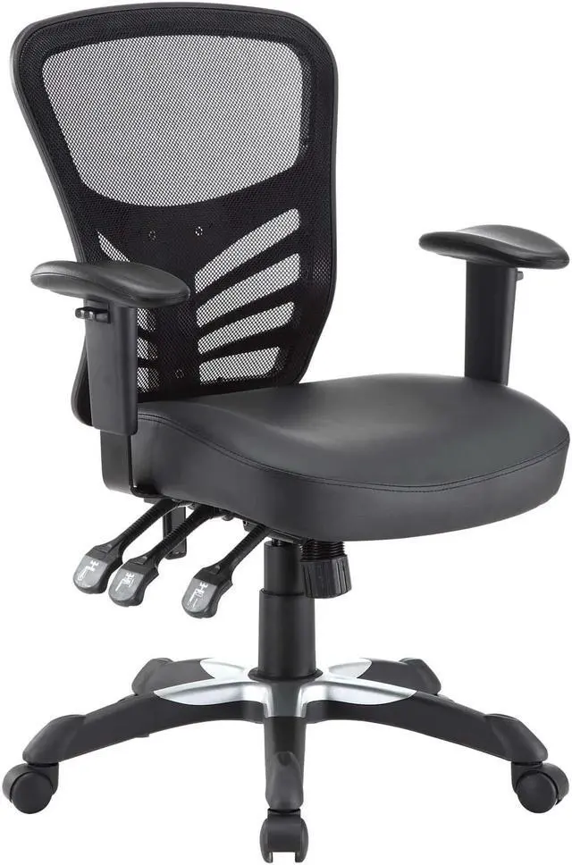 Main image of Articulate Vinyl Office Chair - Black