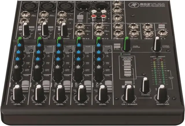 Alt view image 19 of 20 - Mackie 802-VLZ4 8 Channel Mixer