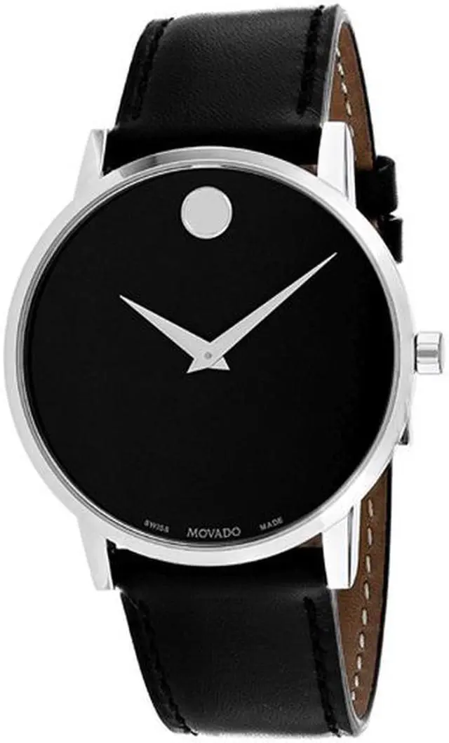 Alt view image 2 of 6 - Movado Men's Museum Watch Quartz Sapphire Crystal 607269