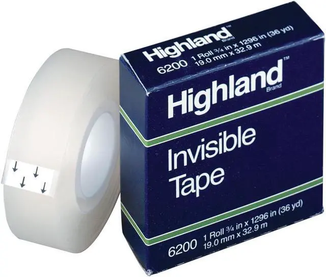 Alt view image 3 of 10 - Highland Tape,Mendg,Perm,3/4x1296 6200341296