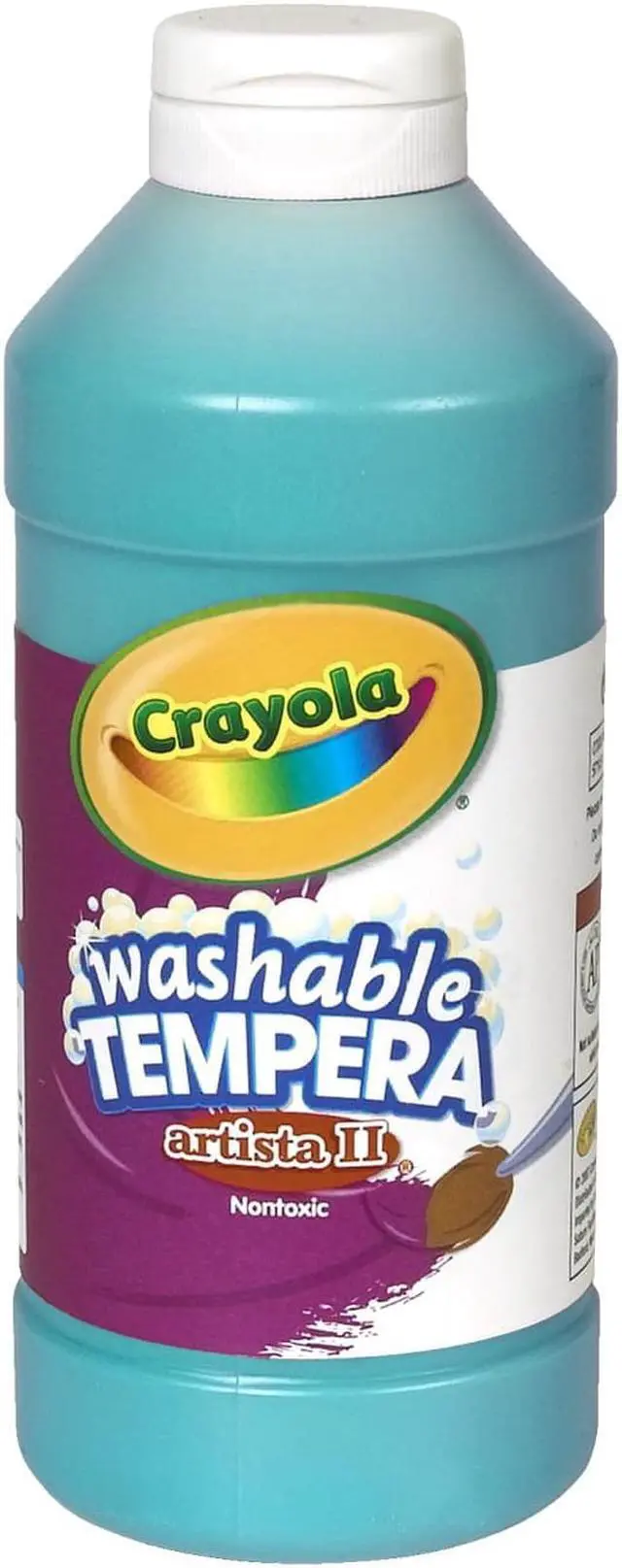 Alt view image 4 of 7 - Crayola Artista II Non-toxic 16 oz. Tempera Paint 54-3115-048