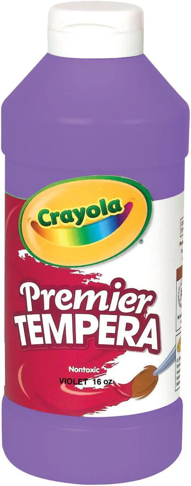 Alt view image 3 of 5 - Crayola 54-1216-040 16 Oz Premier Tempera Paint - Purple