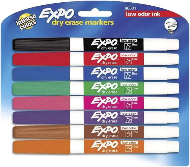 Alt view image 2 of 15 - Expo Dry Erase Marker Set   86601