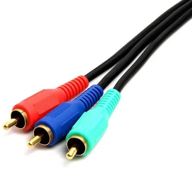 Main image of Cmple - Component Video Cable 3-RCA Gold HDTV RGB YPbPr -25 FT